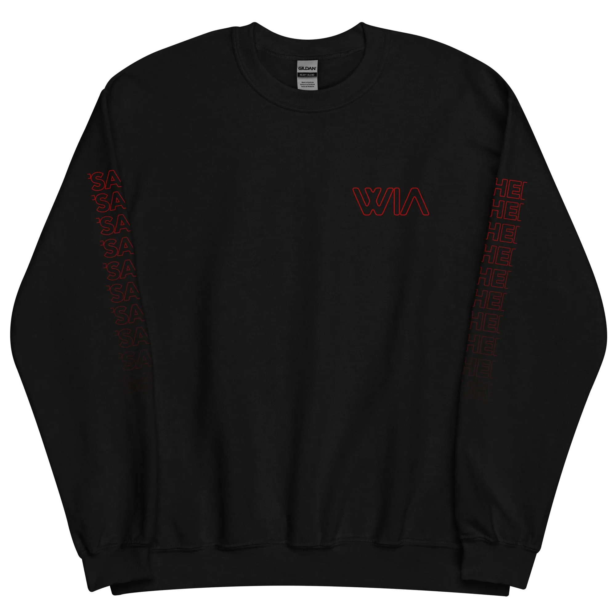 Angry Waves Sweatshirt - Black