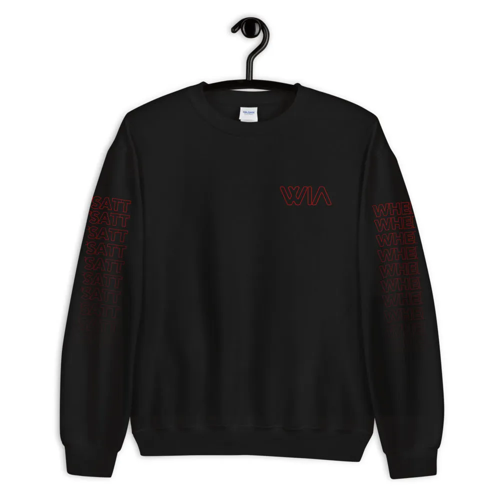 Angry Waves Sweatshirt - Black