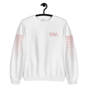 Angry Waves Sweatshirt - White