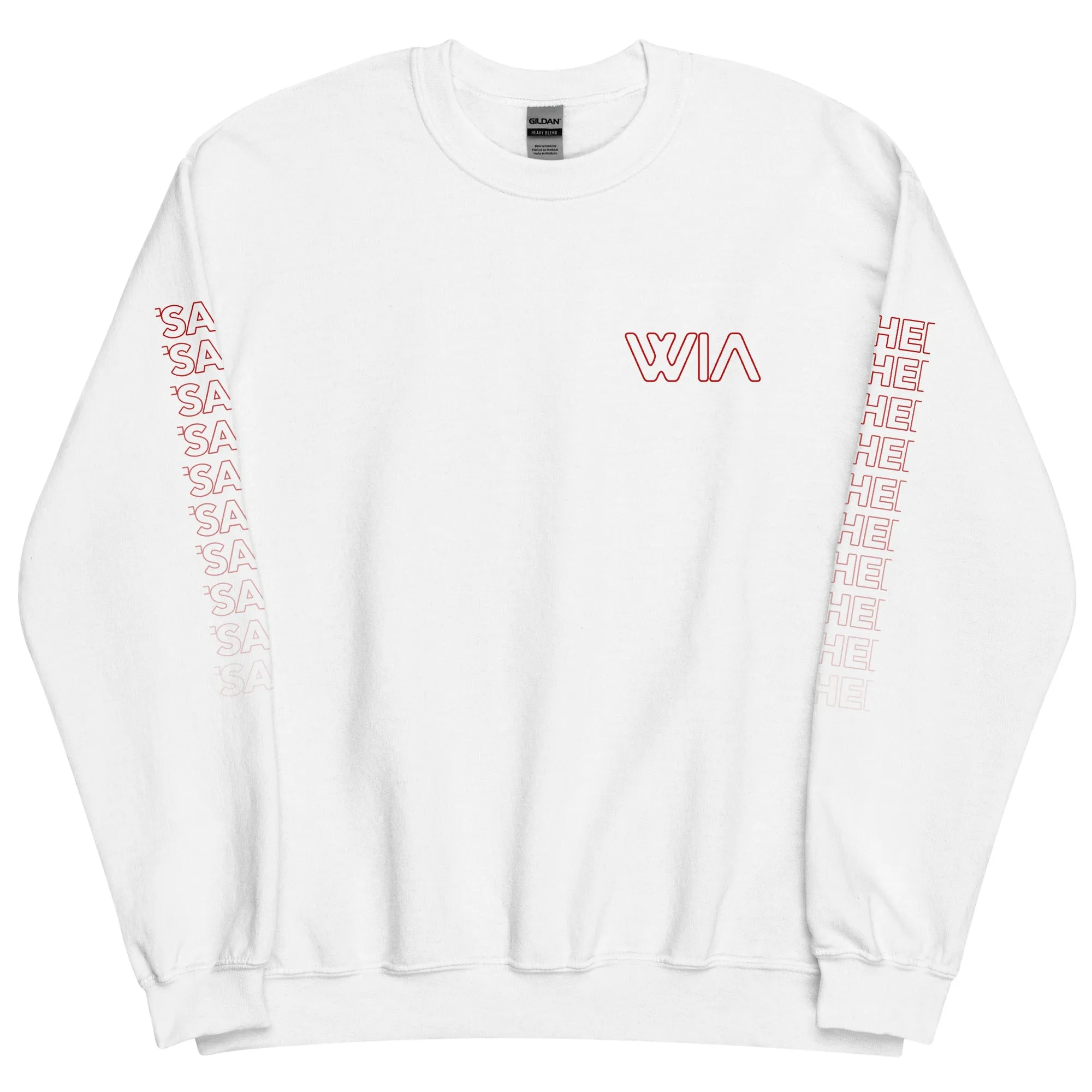 Angry Waves Sweatshirt - White