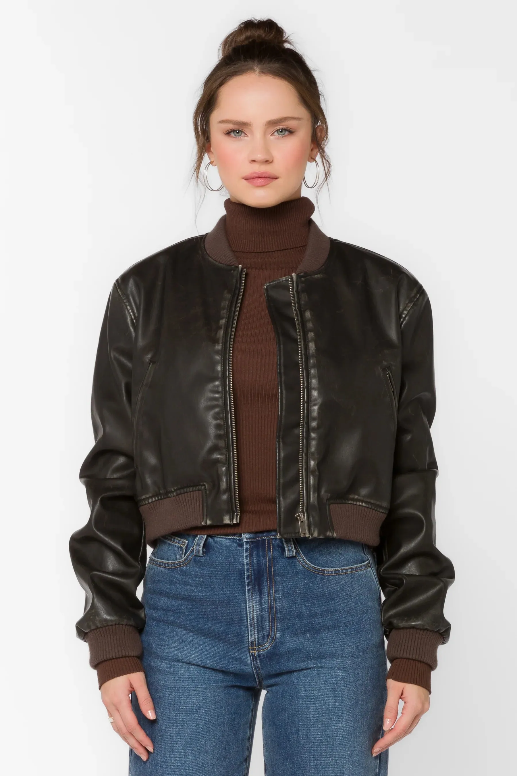 Becca Vegan Leather Jacket