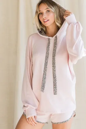 Blush Cheetah Hoodie