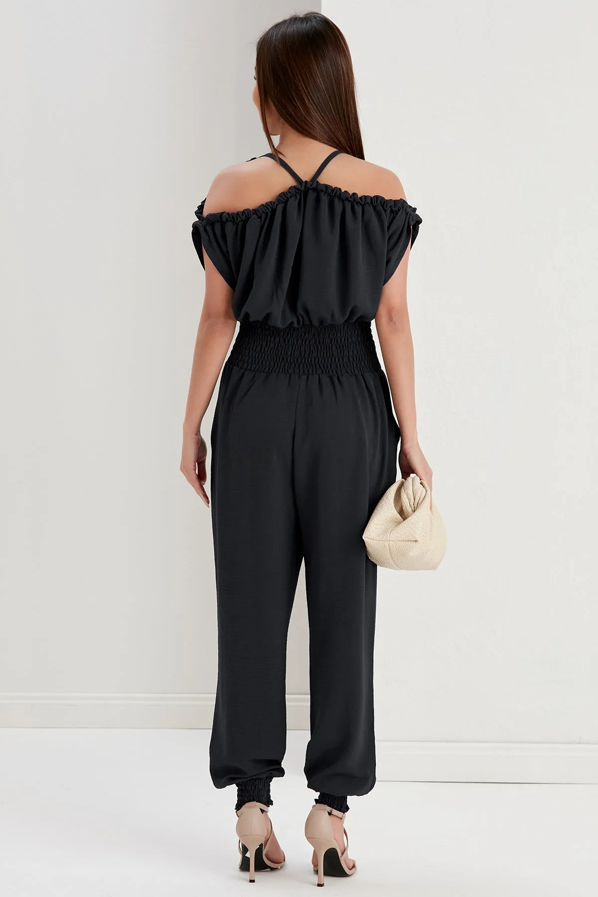 Casual Chic Black Jumpsuit