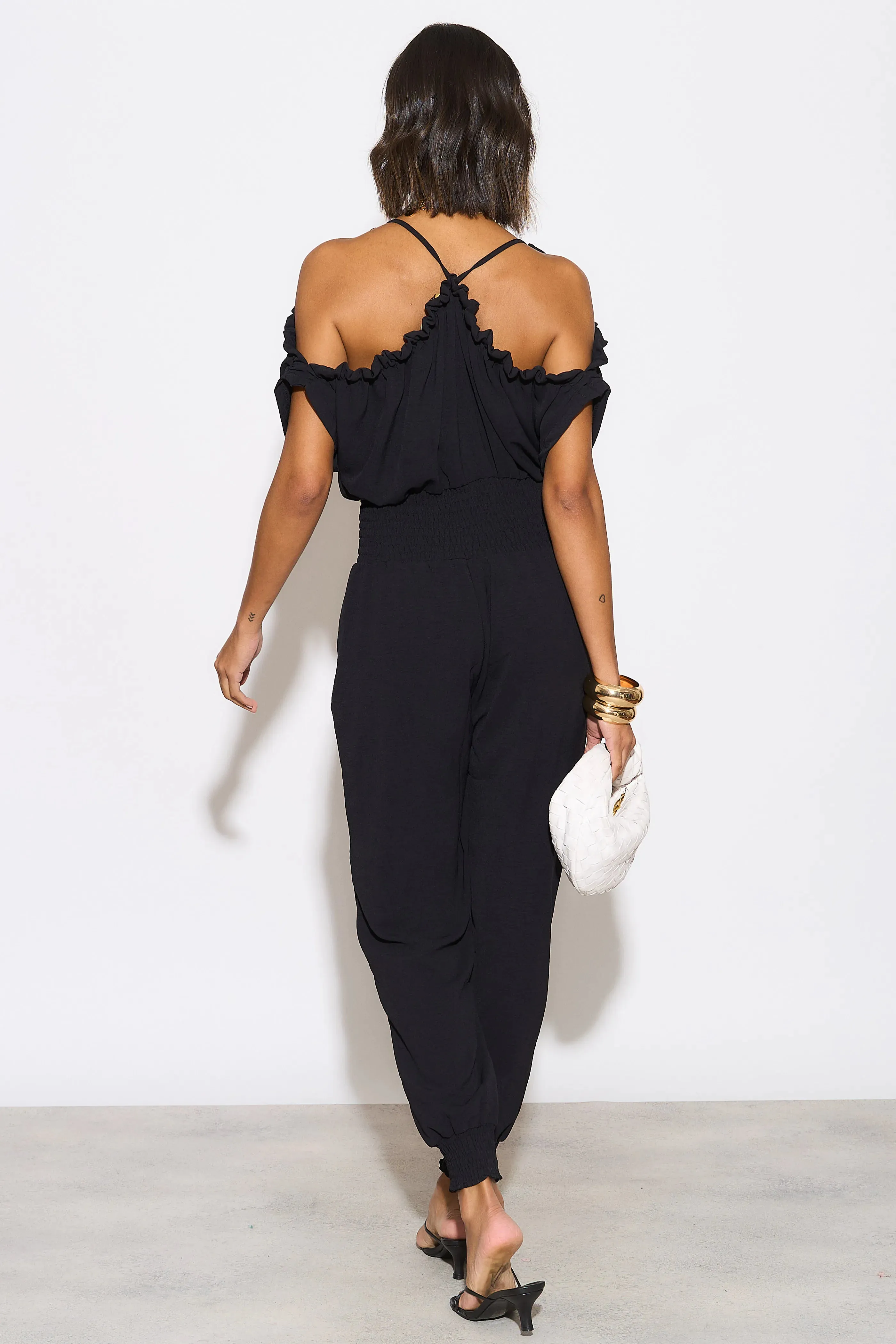 Casual Chic Black Jumpsuit