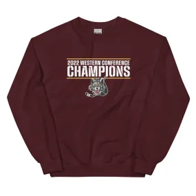 Chicago Wolves 2022 Western Conference Champions Crewneck Sweatshirt