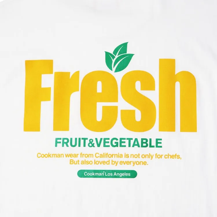 Cookman T-shirts - Fresh : White