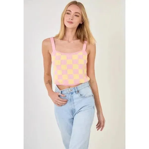 Cozy Checkered Top