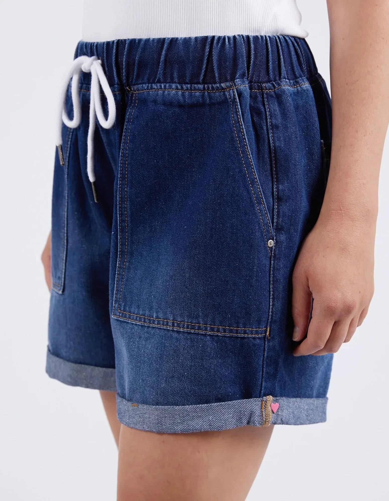 EMMA RELAXED DENIM SHORT