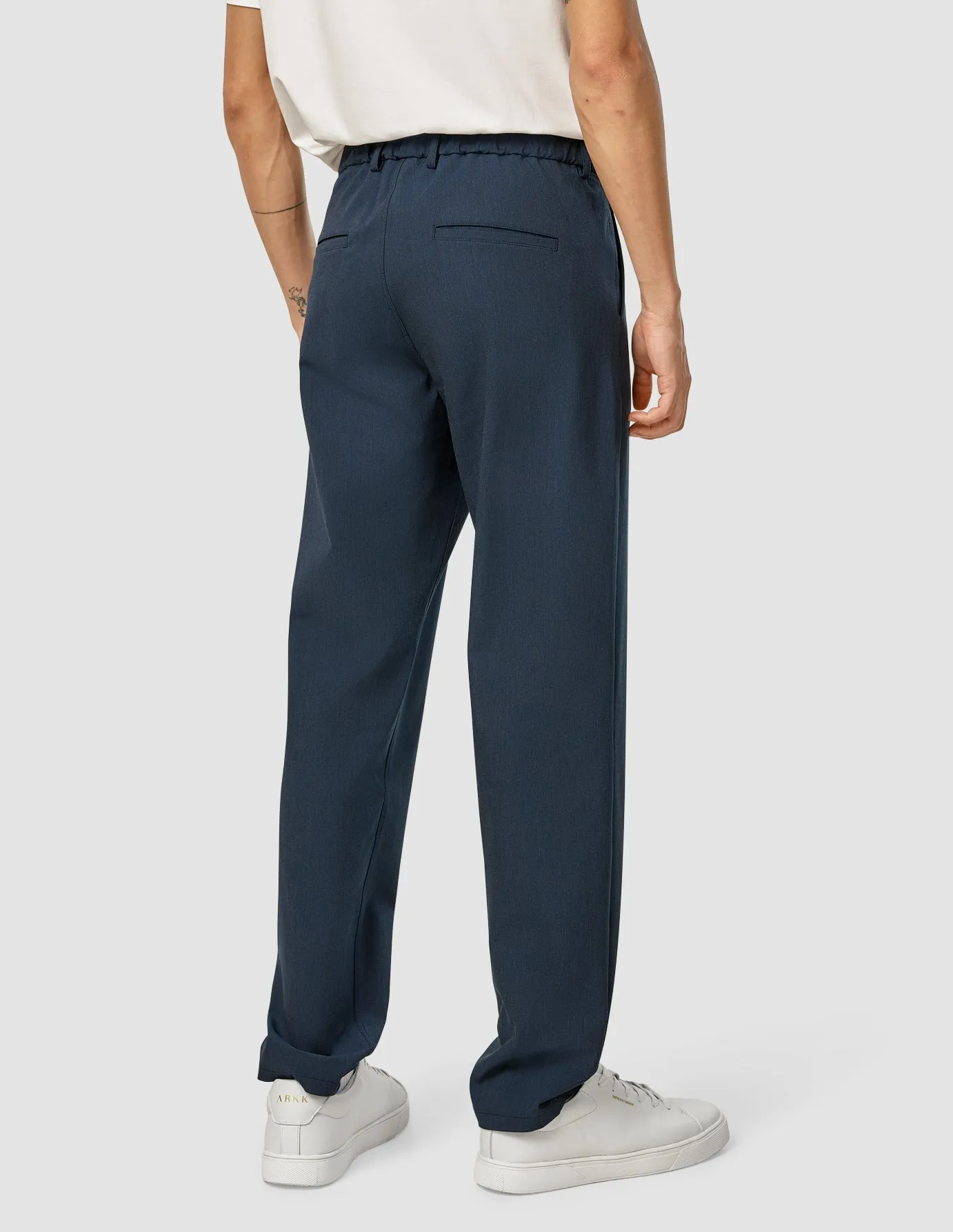 Essential Pants Relaxed Fit Navy Melange