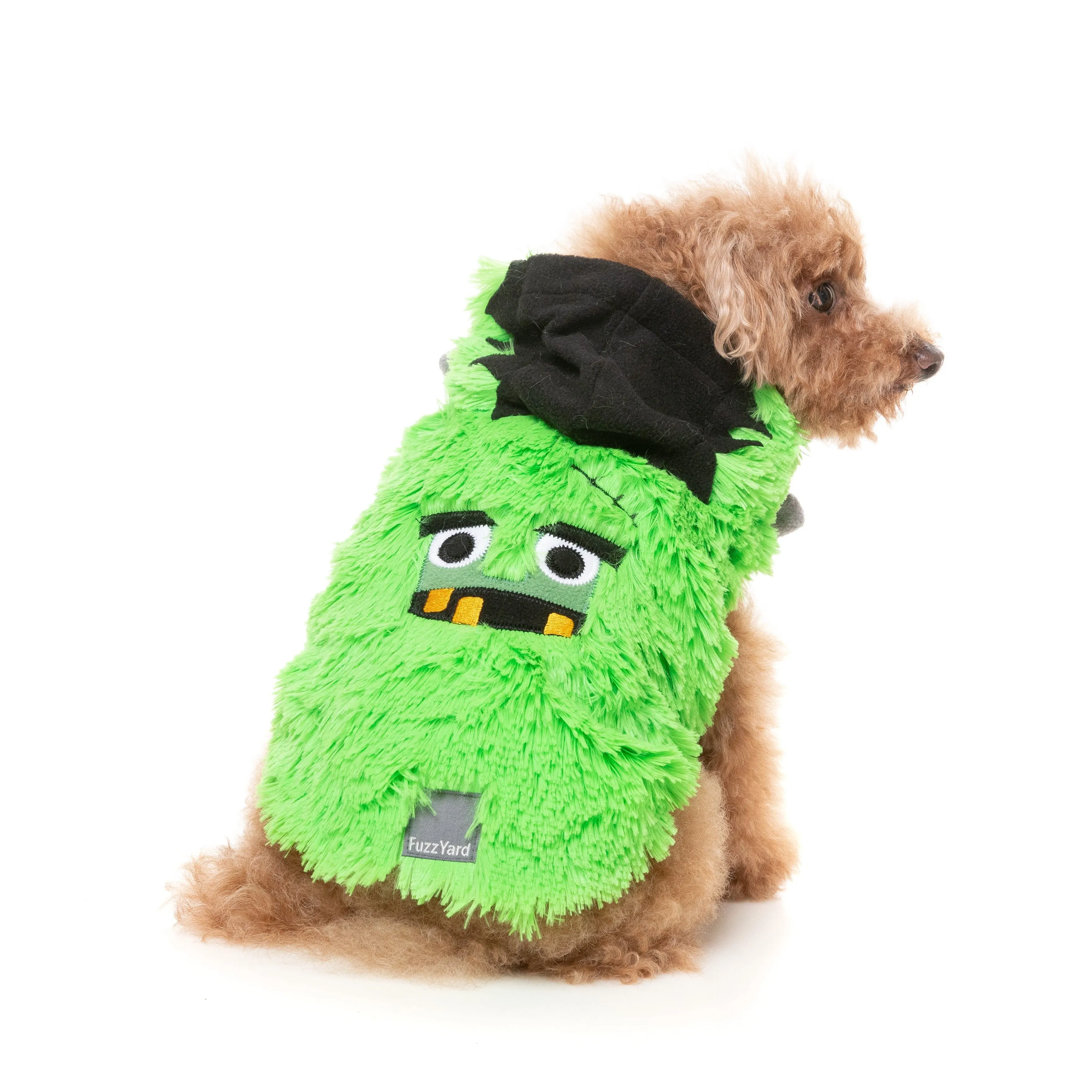 FuzzYard Halloween Dog Apparel Franky Hoodie Size 1***