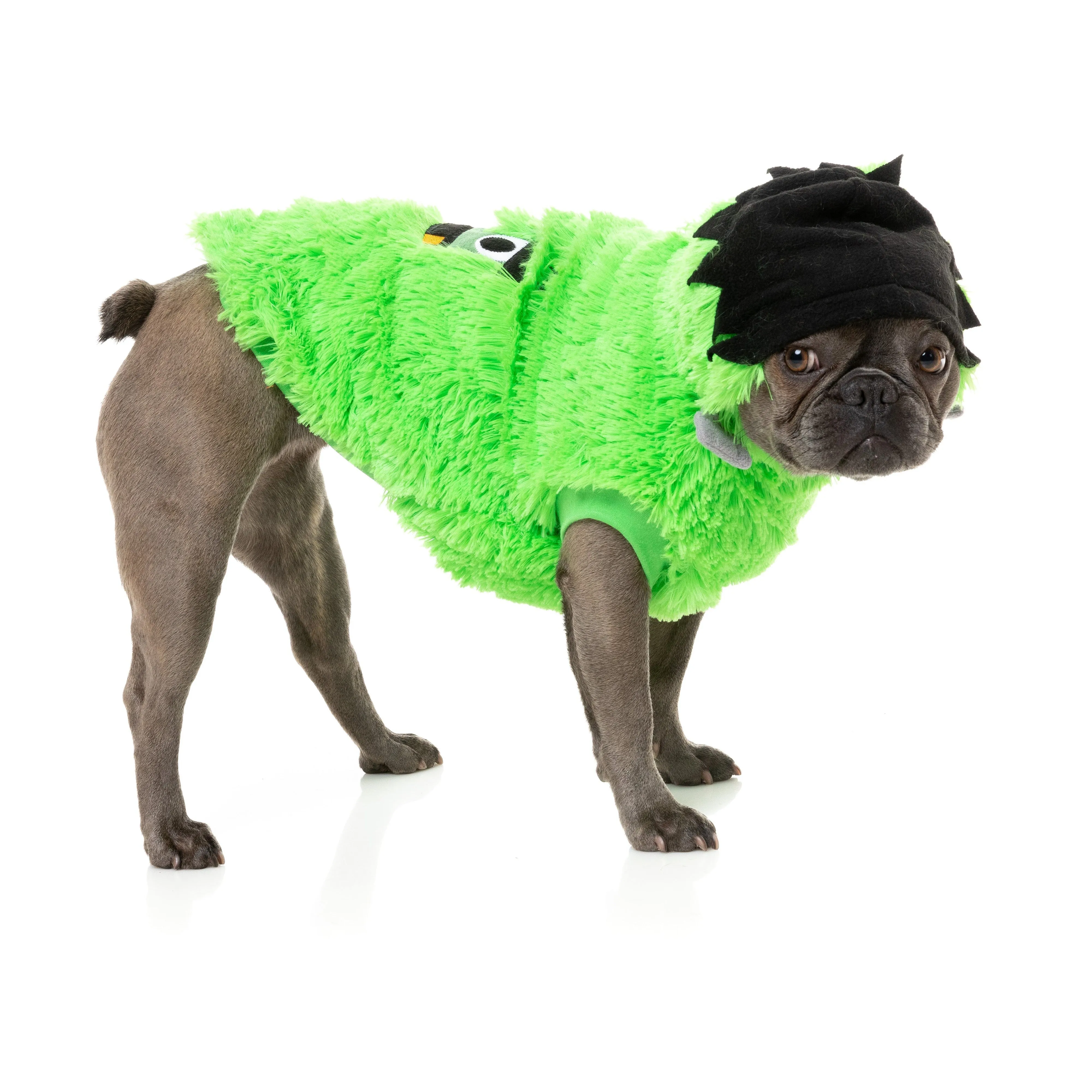 FuzzYard Halloween Dog Apparel Franky Hoodie Size 1***