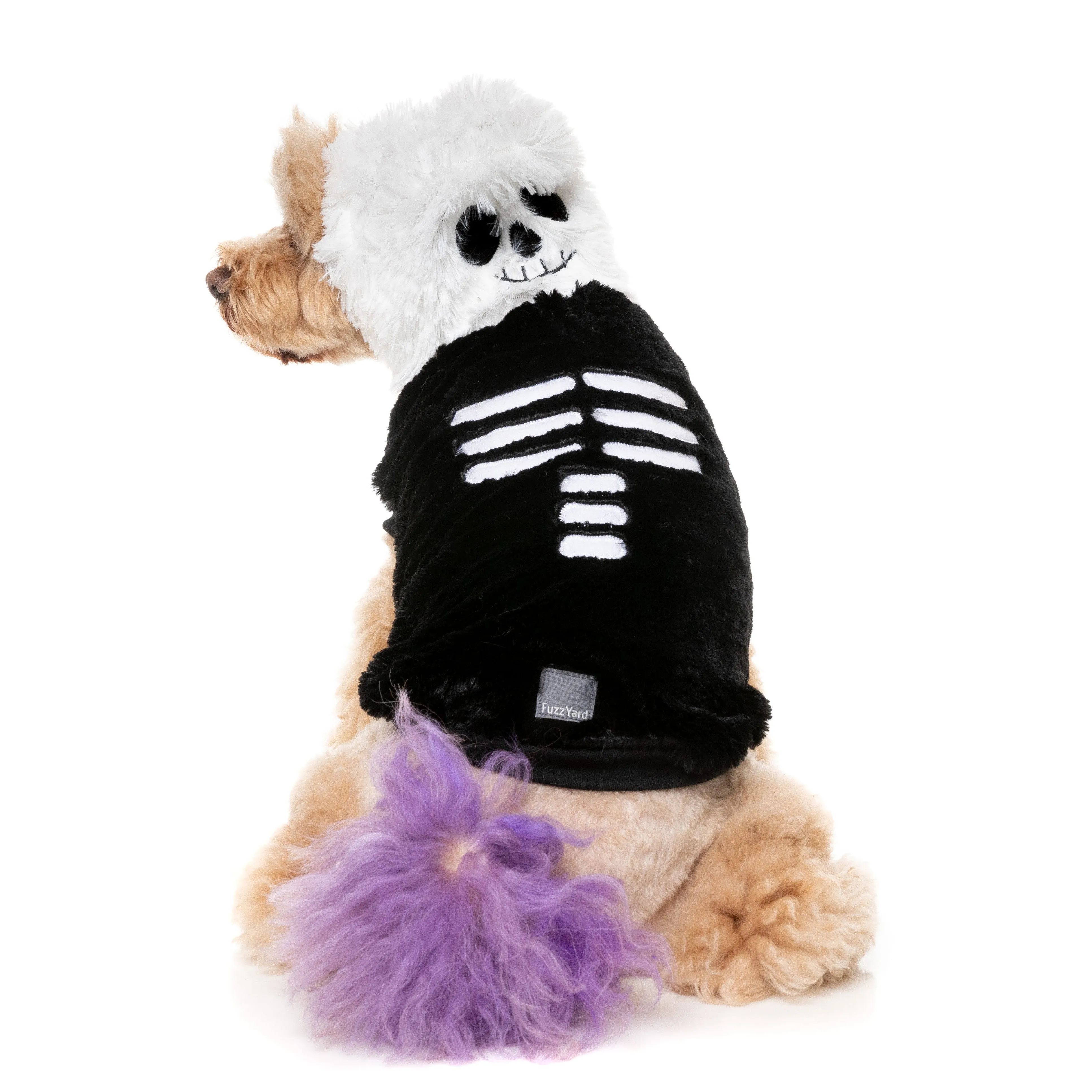 FuzzYard Halloween Dog Apparel Jerry Spinefield Hoodie Size 1***