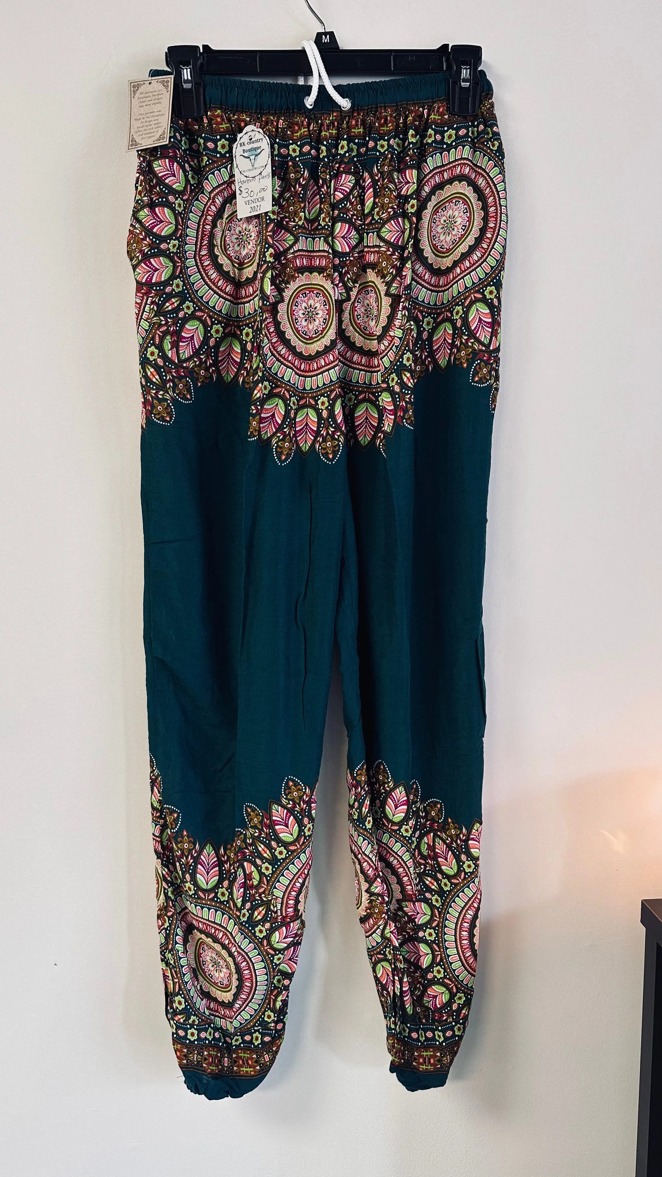 Harem Rayon Comfortable Bohemian Pants