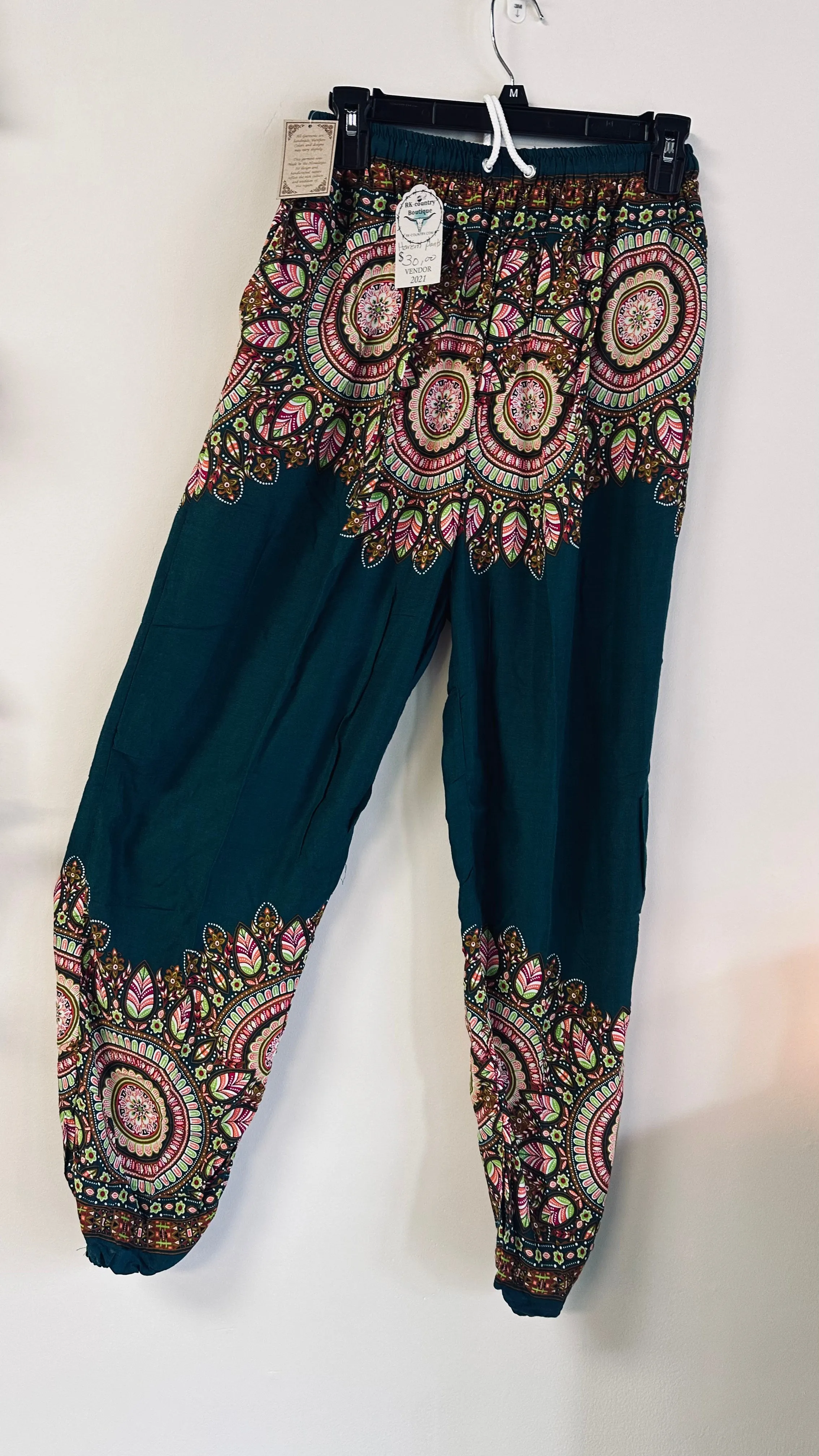 Harem Rayon Comfortable Bohemian Pants