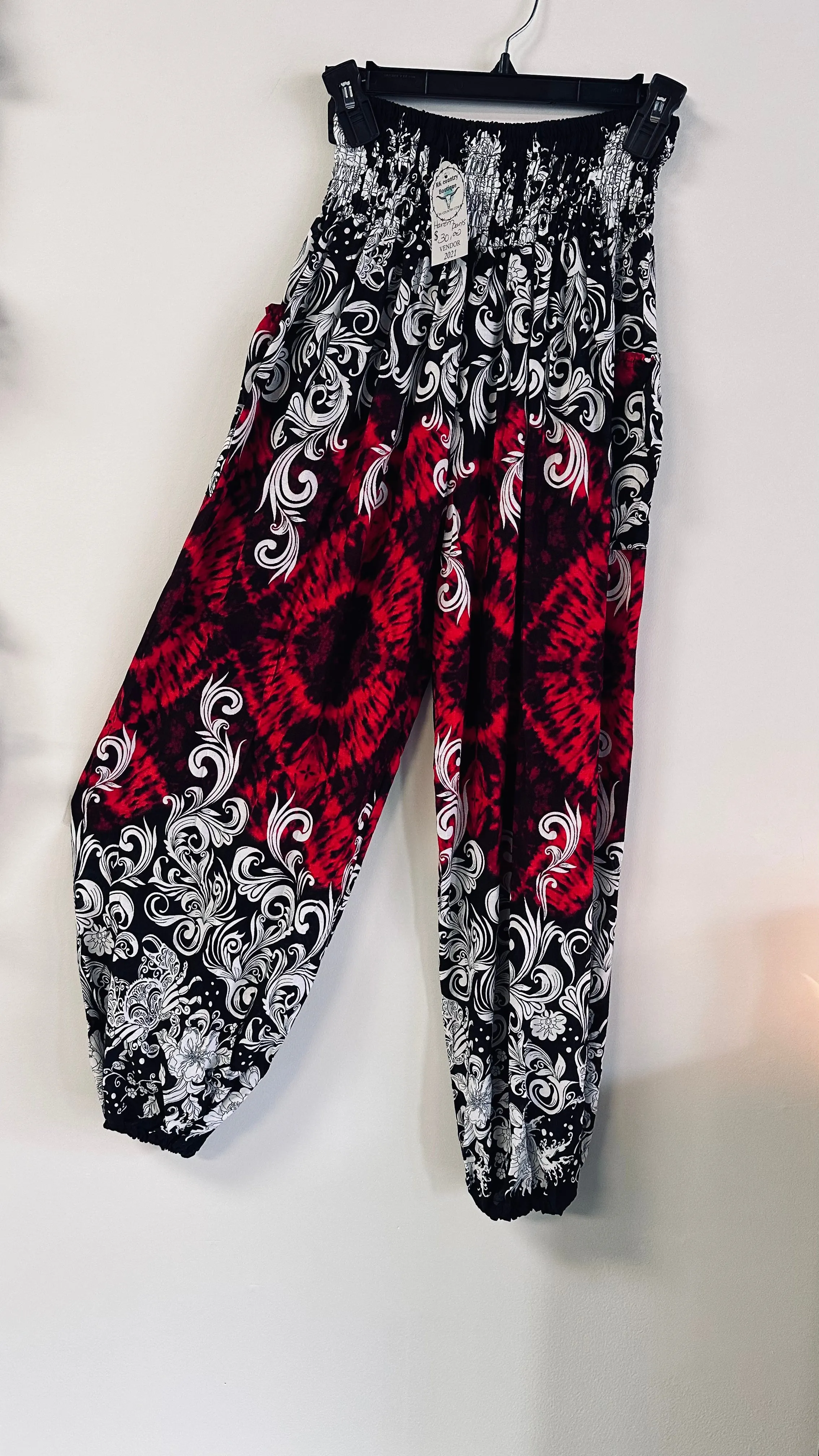 Harem Rayon Comfortable Bohemian Pants