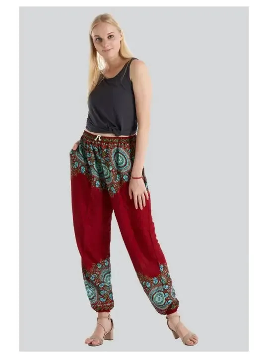 Harem Rayon Comfortable Bohemian Pants