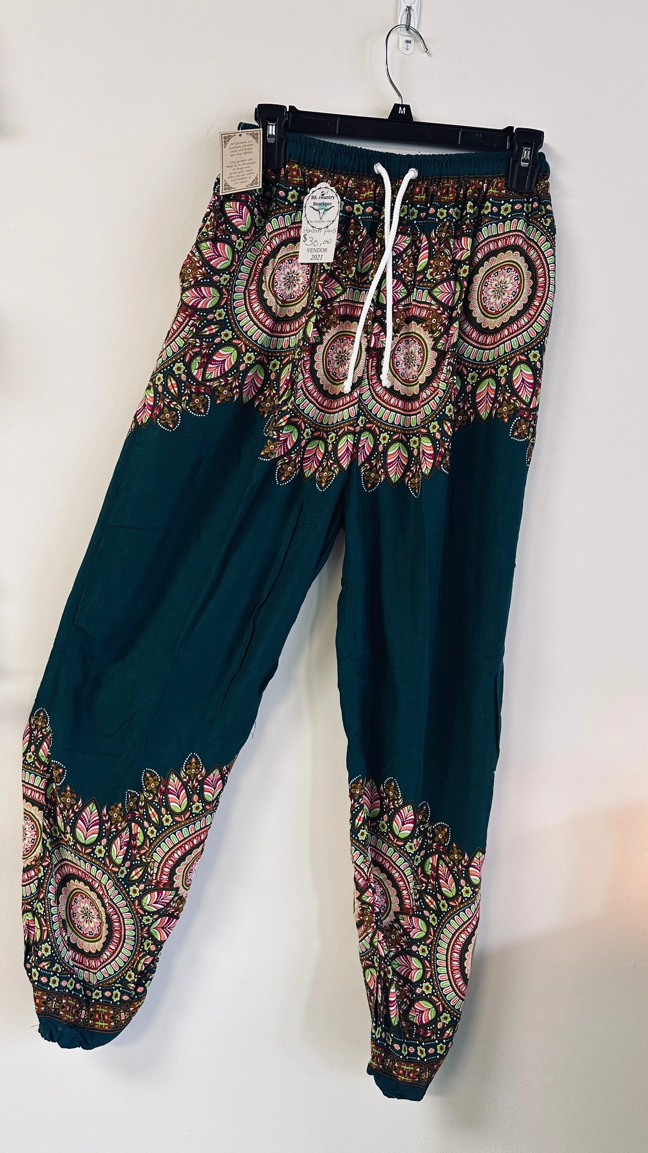 Harem Rayon Comfortable Bohemian Pants