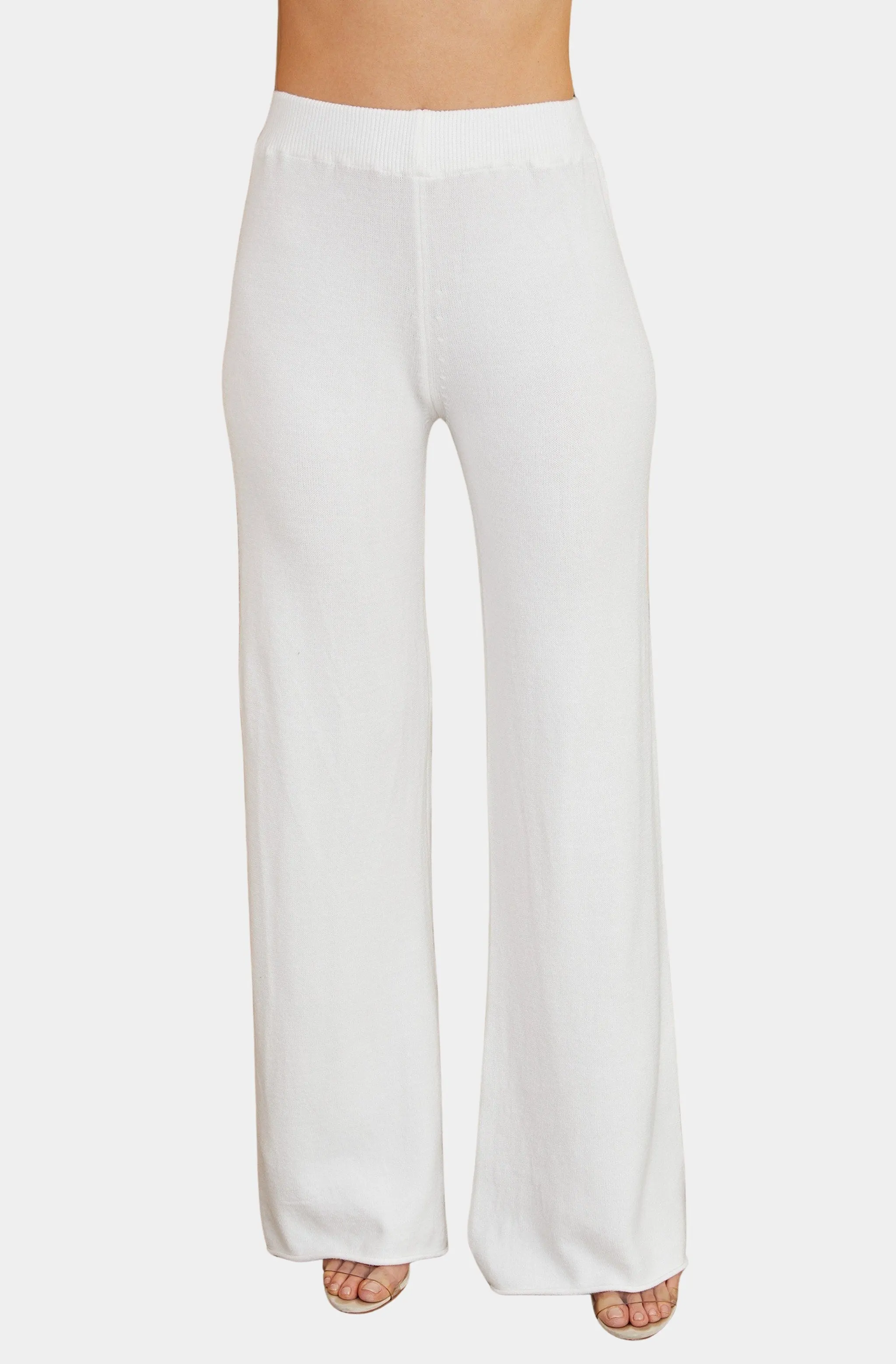 Italian Knit Flared Pant