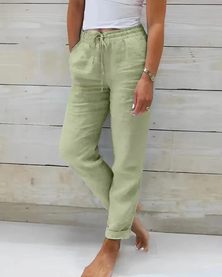 Ivyshape | Casual Chic Straight Trousers