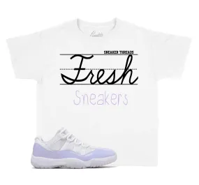 Kids - Pure Violet 11 Fresh Sneakers Shirt