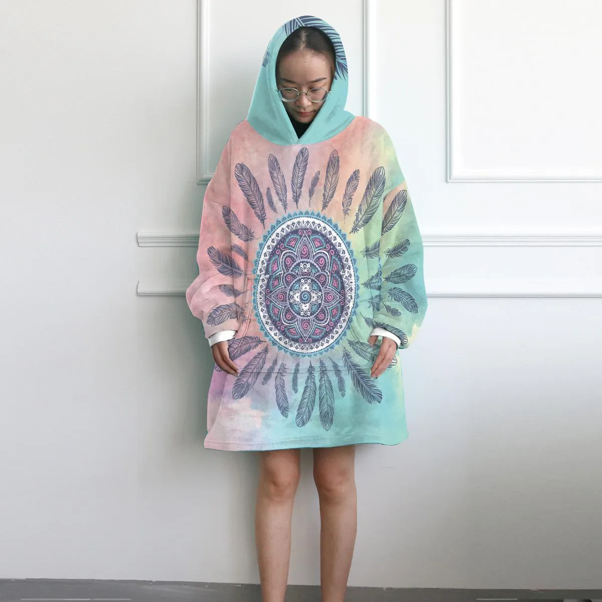 Kuta Beach Wearable Blanket Hoodie