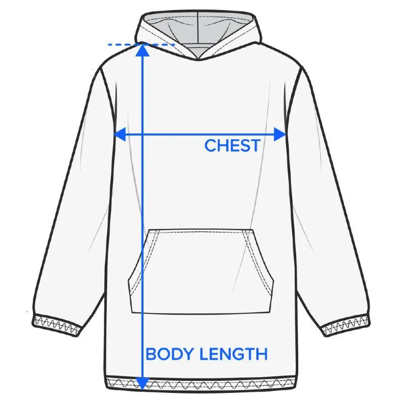 Kuta Beach Wearable Blanket Hoodie