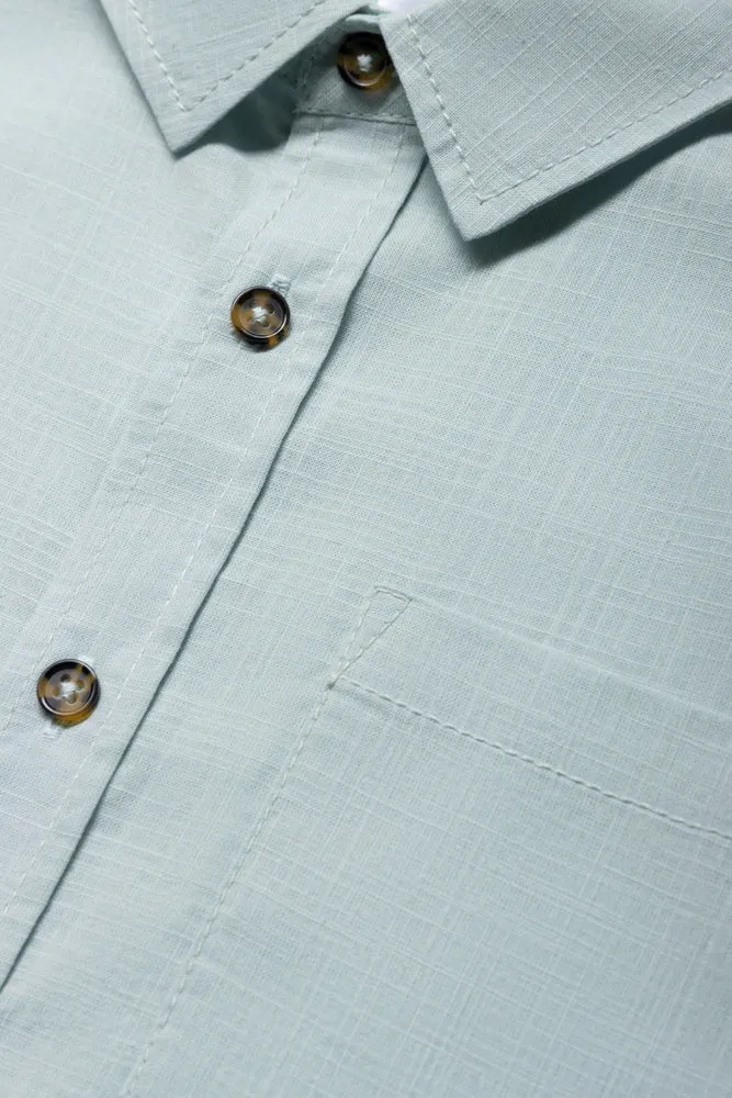 Linen Shirts Gray