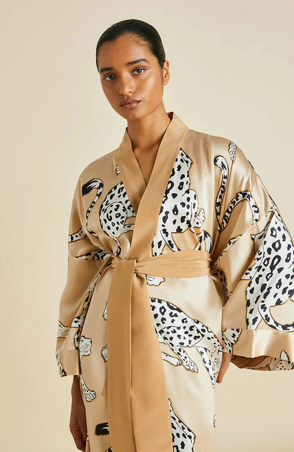 Mimi Muir Silk Kimono Robe