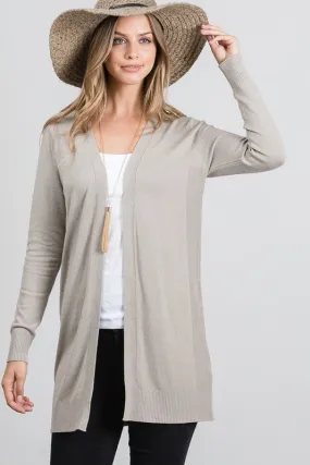 Mocha Duster Cardigan