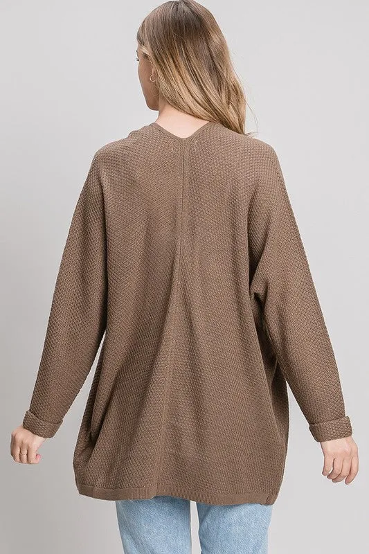 Mocha Kimono Cardigan