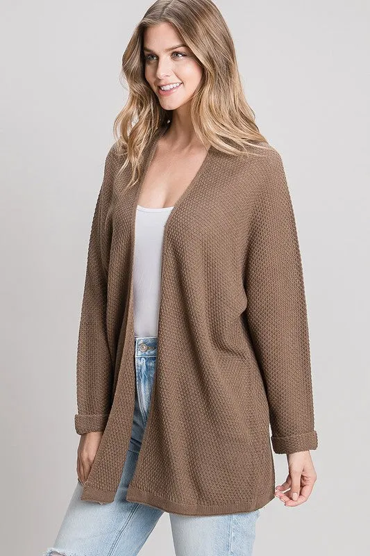 Mocha Kimono Cardigan