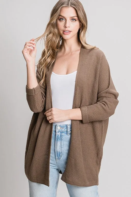 Mocha Kimono Cardigan