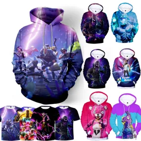 New Battle Game 3D Hoodie Children Hoodies Streetwear Hip Hop Warm Sweatshirts Hoodie Harajuku Victory Royal