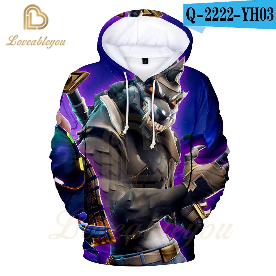 New Battle Game 3D Hoodie Children Hoodies Streetwear Hip Hop Warm Sweatshirts Hoodie Harajuku Victory Royal