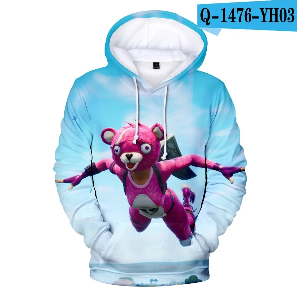 New Battle Game 3D Hoodie Children Hoodies Streetwear Hip Hop Warm Sweatshirts Hoodie Harajuku Victory Royal