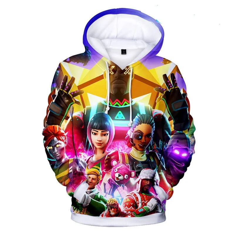 New Battle Game 3D Hoodie Children Hoodies Streetwear Hip Hop Warm Sweatshirts Hoodie Harajuku Victory Royal