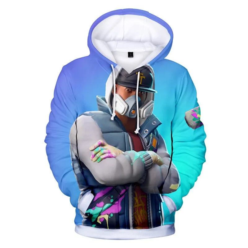 New Battle Game 3D Hoodie Children Hoodies Streetwear Hip Hop Warm Sweatshirts Hoodie Harajuku Victory Royal