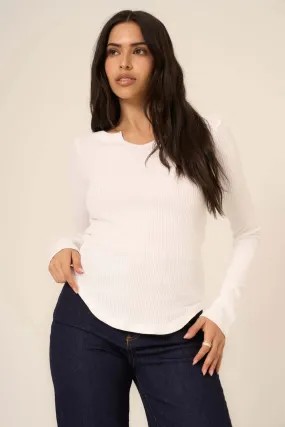 Notch Neck Long Sleeve