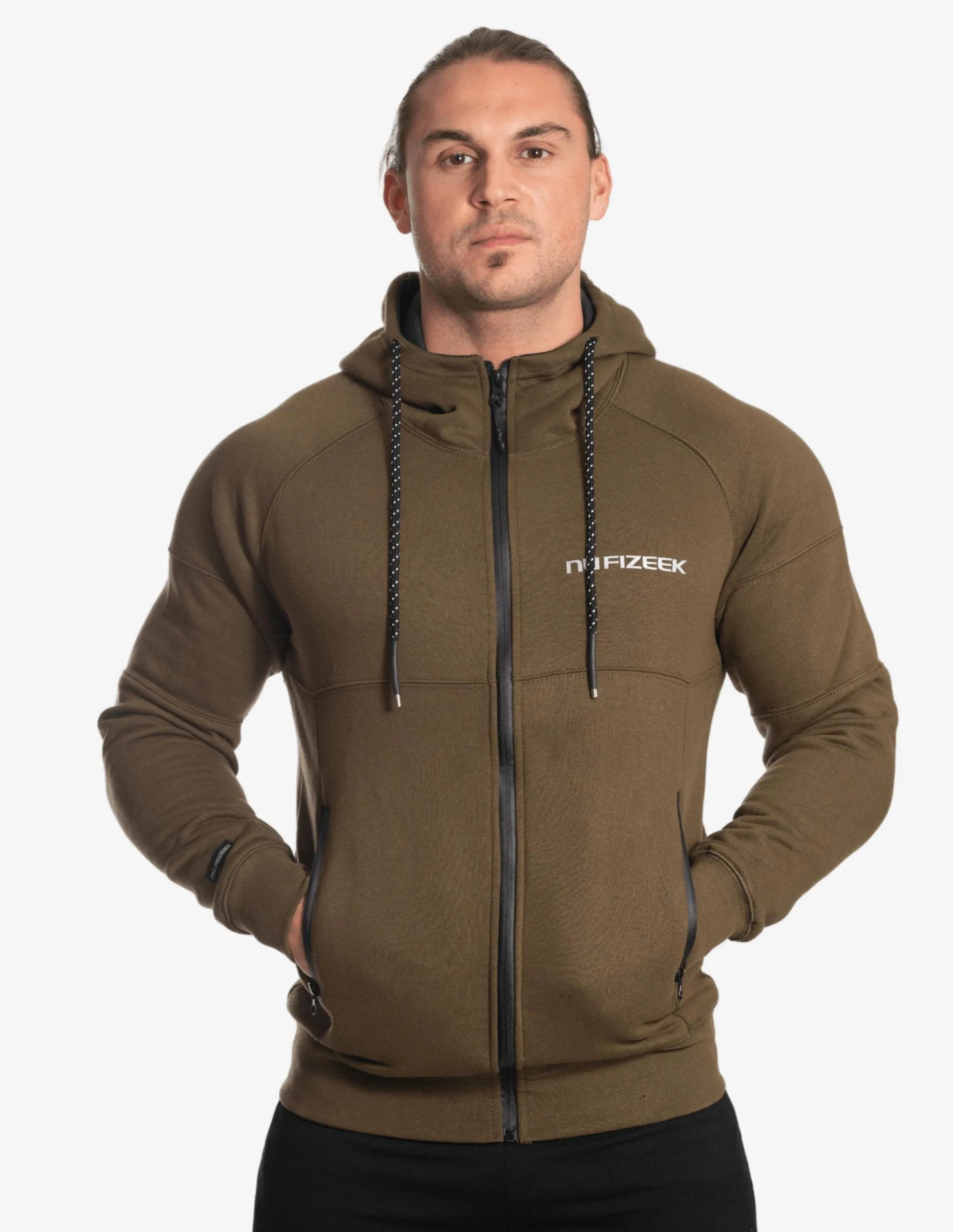 NU IMPACT HOODIE BROWN