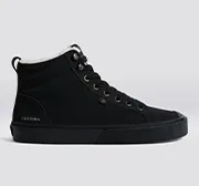 OCA Therma High Hooks All Black Suede Boot Men