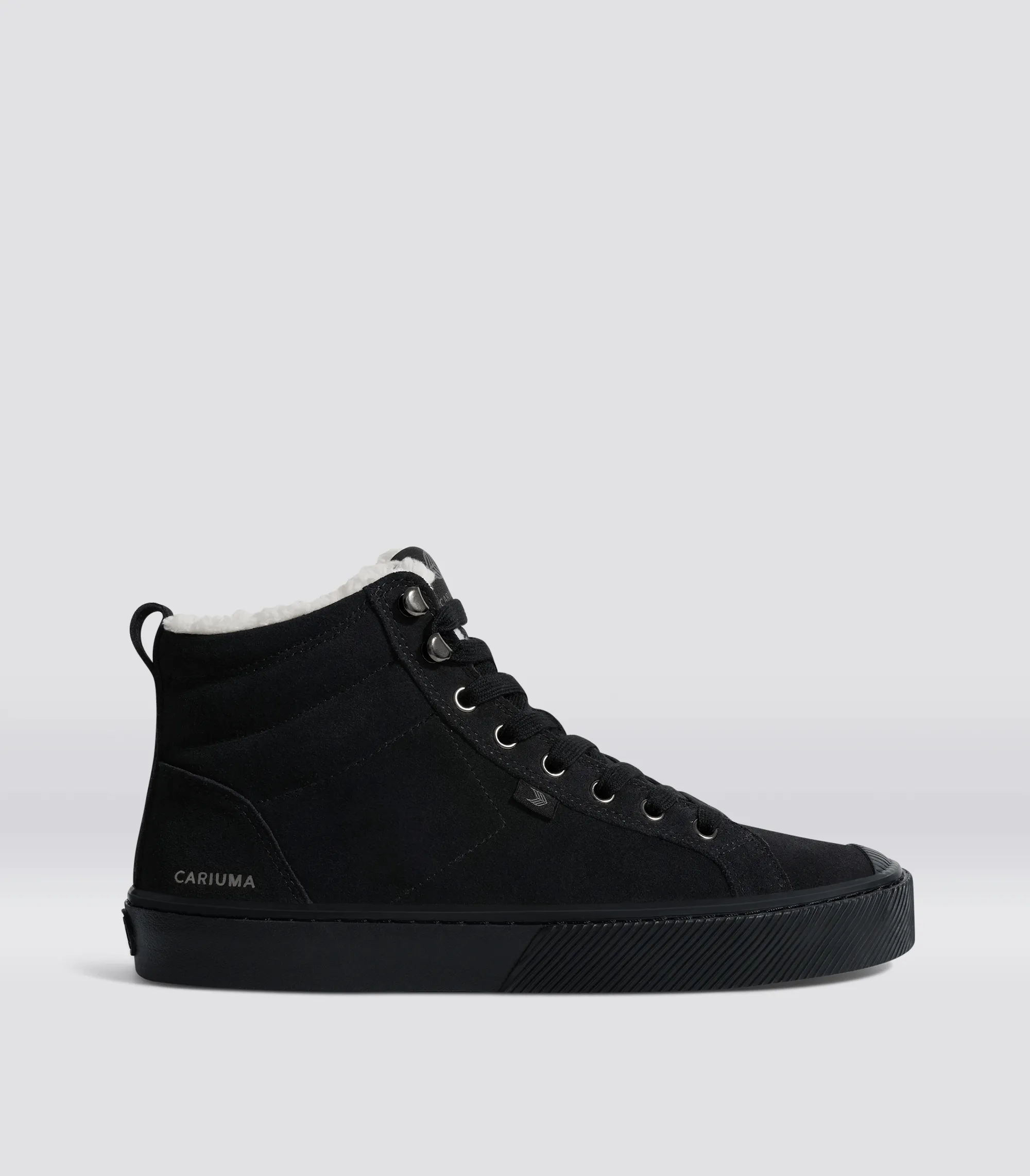 OCA Therma High Hooks All Black Suede Boot Men