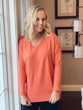 Orange Sweater- T1089