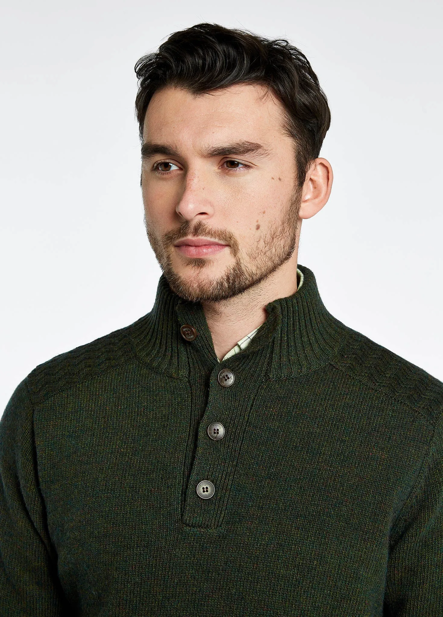 Parkplace Knitted Sweater - Olive