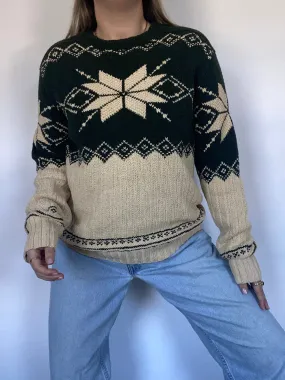 Ralph Lauren Hand Knit Sweater Size M/L