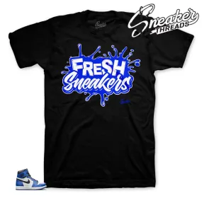 Retro 1 Game Royal Fresh Sneakers Shirt