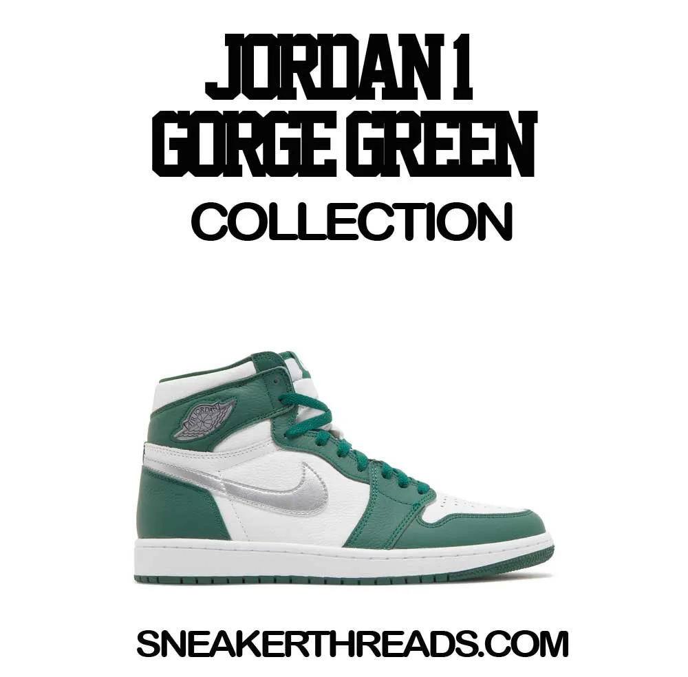 Retro 1 Gorge Green Fresh Sneakers Shirt