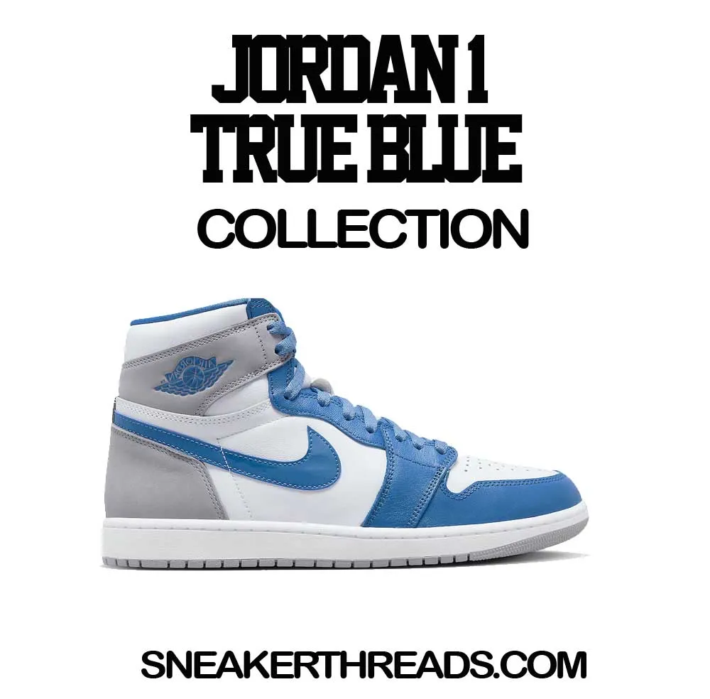 Retro 1 True Blue Fresh Sneakers Shirt