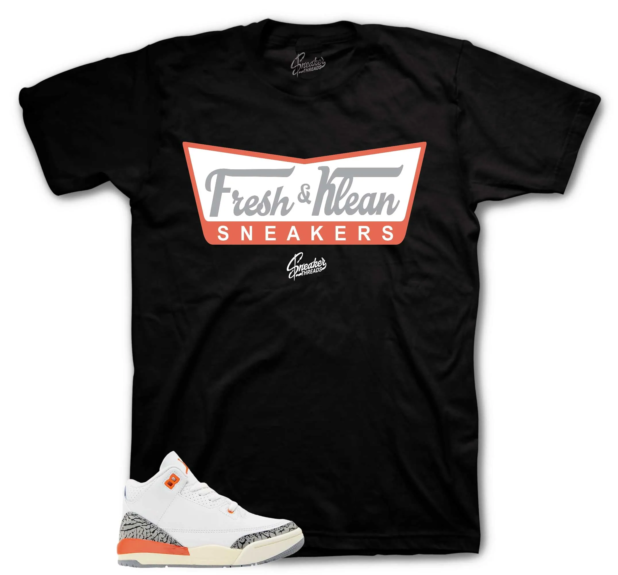 Retro 3 Georgia Peach Fresh & Klean Shirt