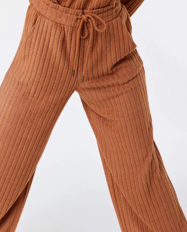 Rip Curl Cosy II Straight Leg Pants-Light Brown