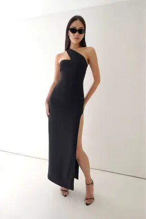 Sharp One Shoulder Dress